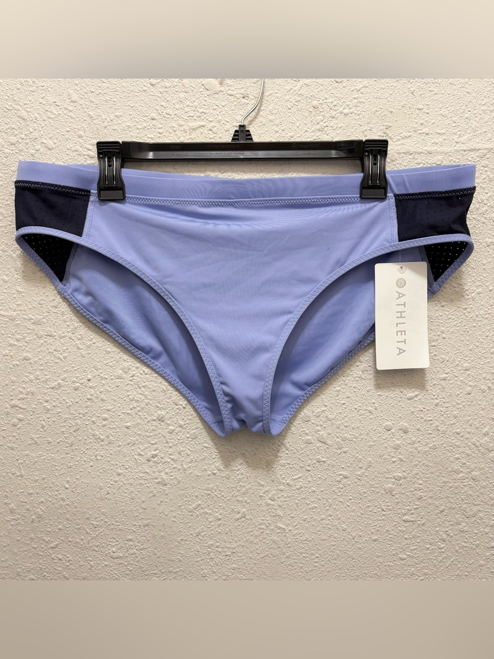 Athleta Cross Train Bikini Bottom in Victorian Periwinkle NWT XL